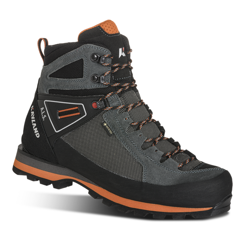 Kayland Cross Mountain Gore-Tex Hiking Boot Mens in Grey Orange