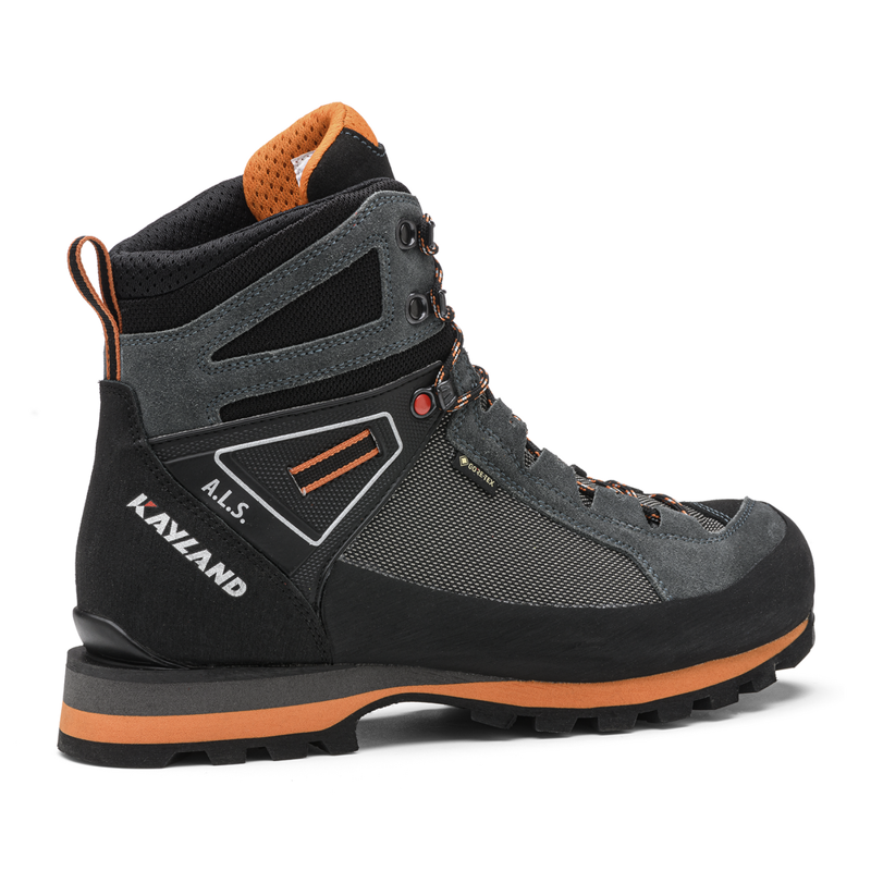 Kayland Cross Mountain Gore-Tex Hiking Boot Mens in Grey Orange-4