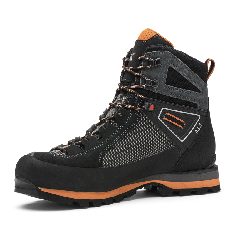 Kayland Cross Mountain Gore-Tex Hiking Boot Mens in Grey Orange-2