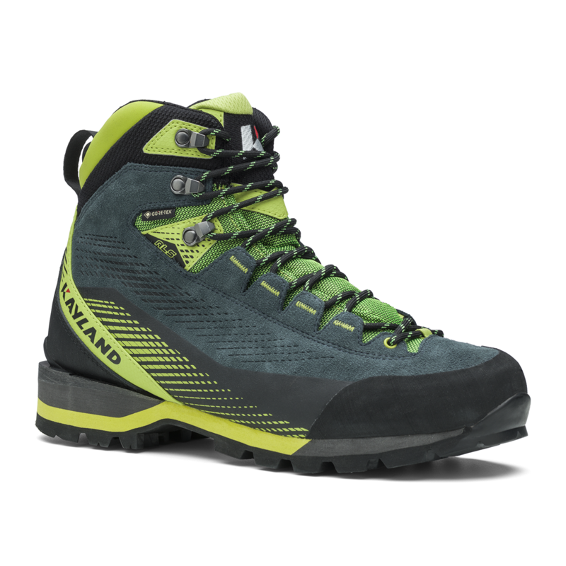 Kayland Grand Tour Gore-Tex Hiking Boot Mens in Grey Lime-4