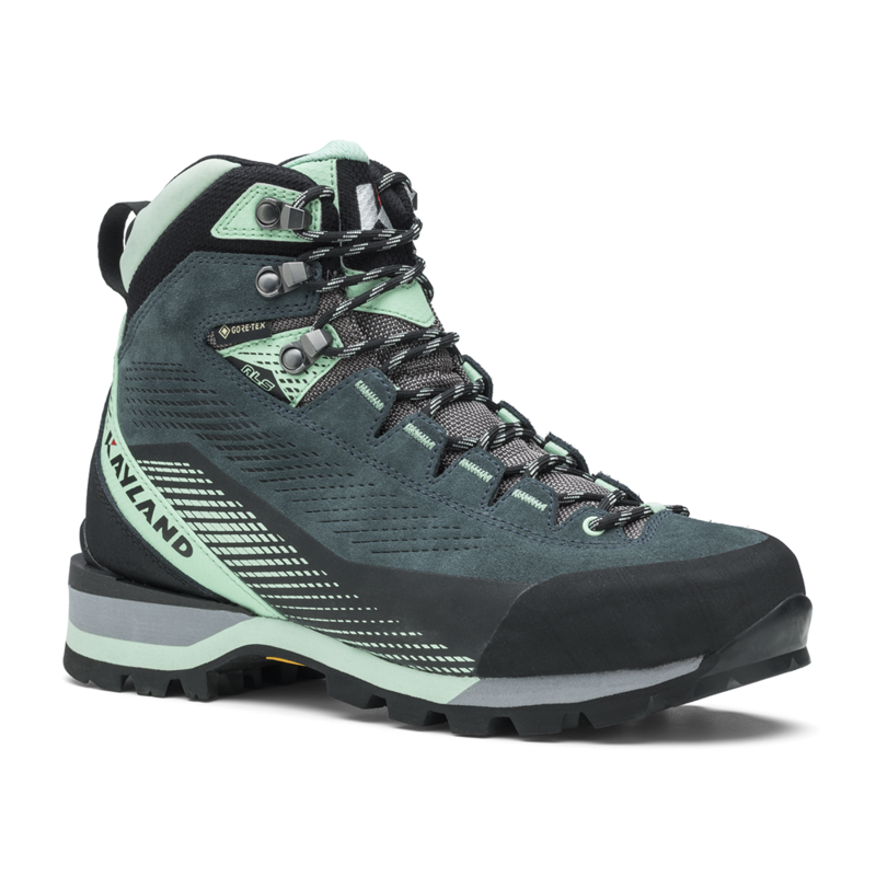 Kayland Grand Tour GTX Hiking Boots Womens in Grey/Light Green-7