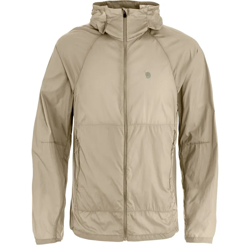 Fjallraven Keb Latt Wind Jacket Mens in Fossil