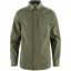 Fjallraven Keb Trekking Shirt Long Sleeve Mens in Laurel Green