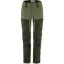 Fjallraven Keb Trousers Curved Womens in Deep Forest/Laurel Green
