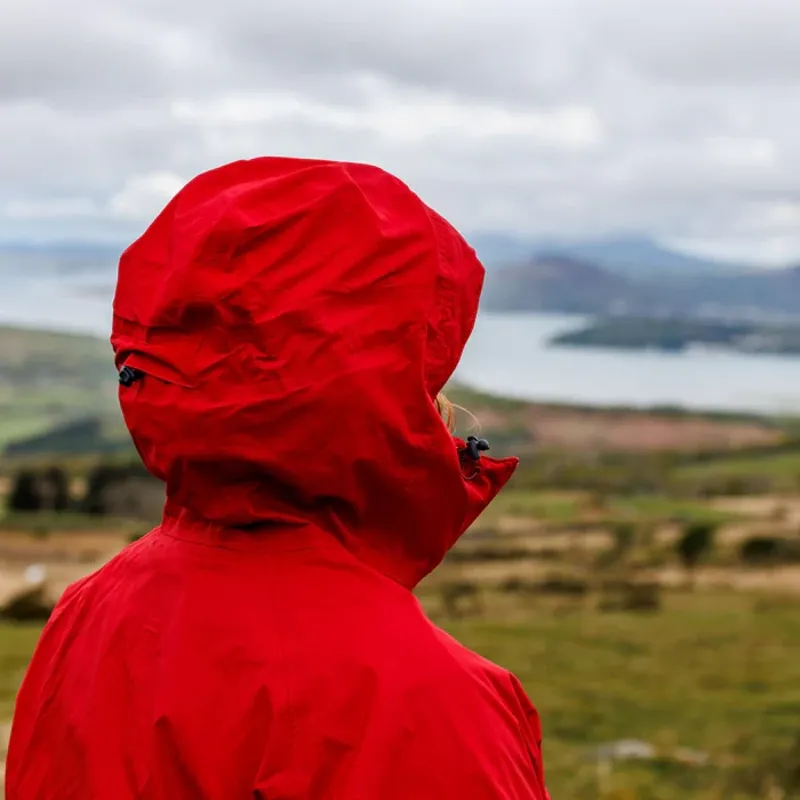 Keela Cairn Waterproof Jacket Womens in Racing Red-3