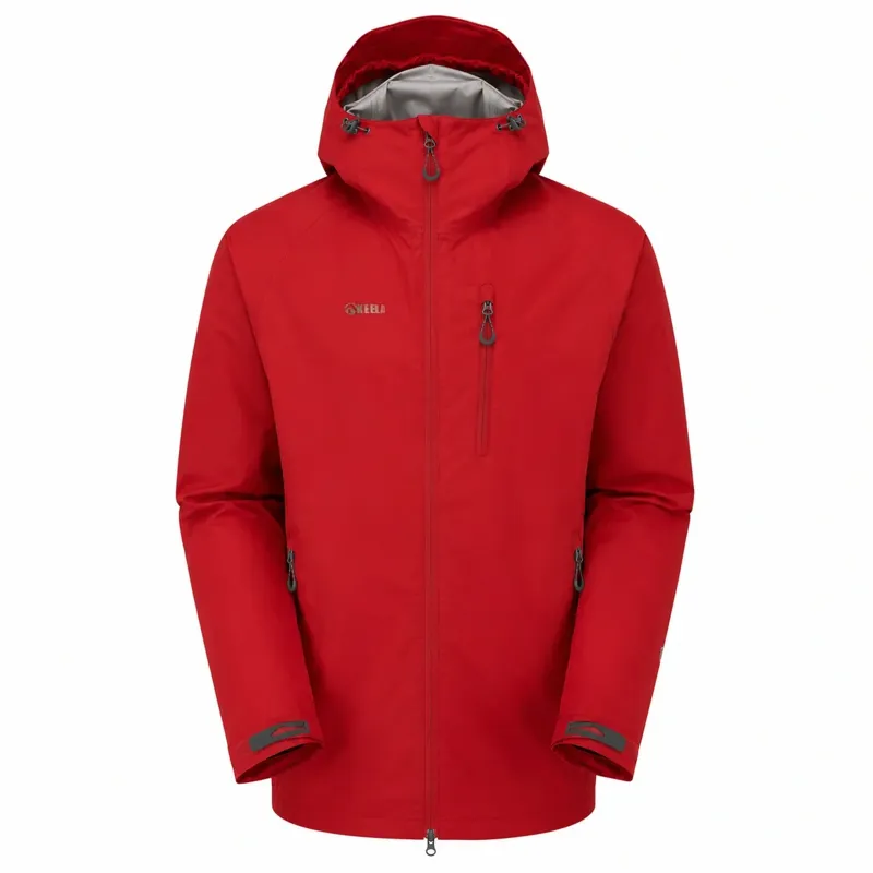 Keela Cairn Waterproof Jacket Womens in Racing Red