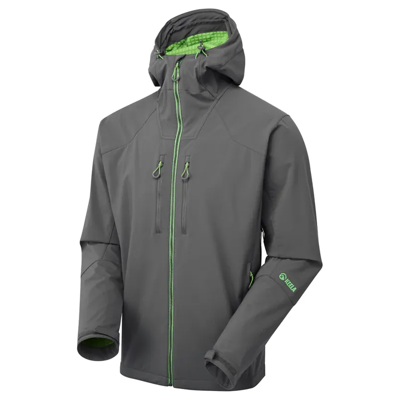 Keela Hydron Softshell Mens in Steel Green-1