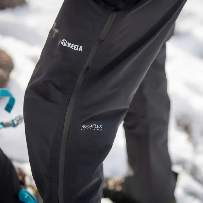 Keela Pinnacle Waterproof Trousers Mens in Black-2