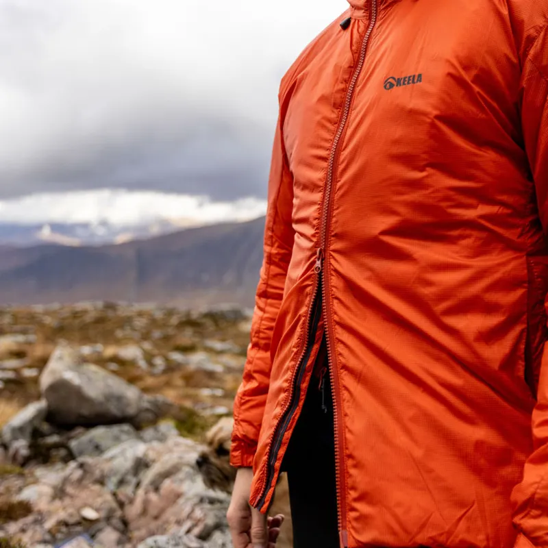 Keela Solo Primaloft Insulated Jacket Mens in Raw Sienna-3