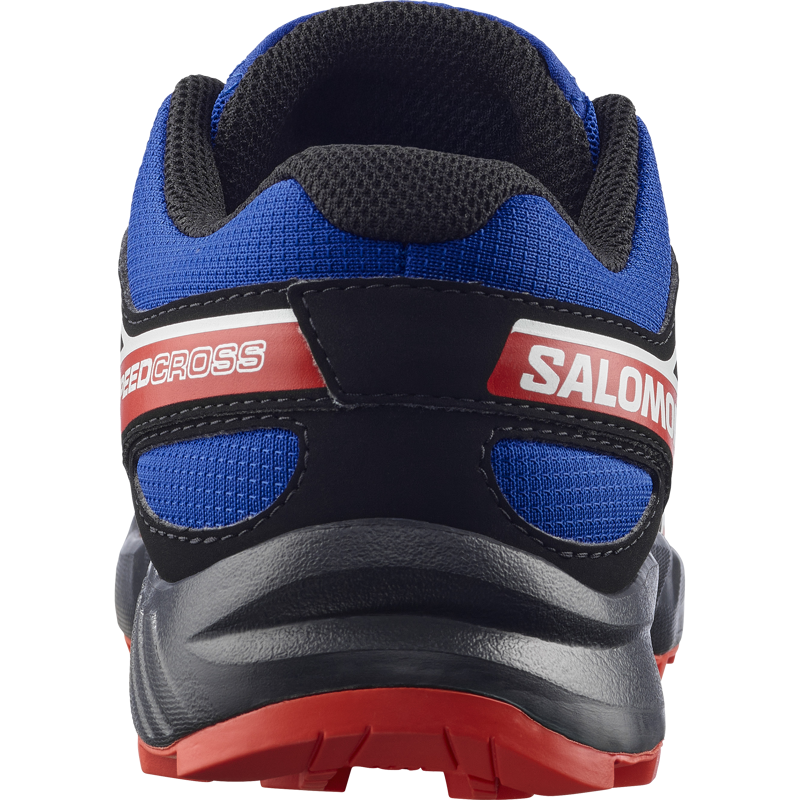 Salomon Speedcross Kids in Surf The Web/Fiery Red/Black-5