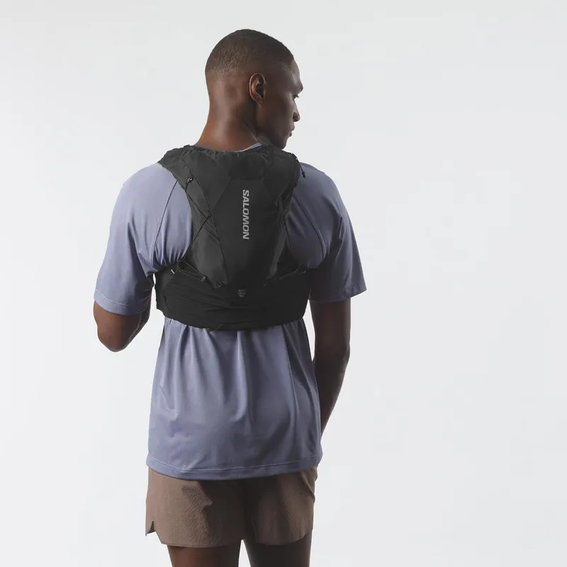 Salomon ADV Skin 12 Set Running Backpack in Black-4