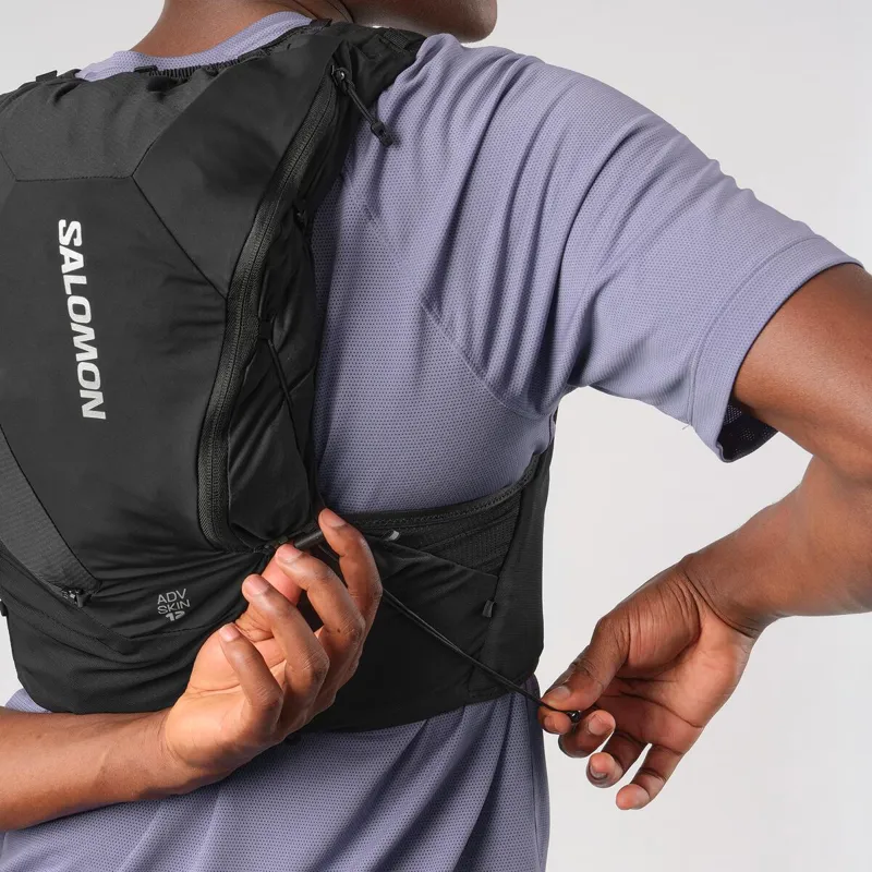 Salomon ADV Skin 12 Set Running Backpack in Black-10