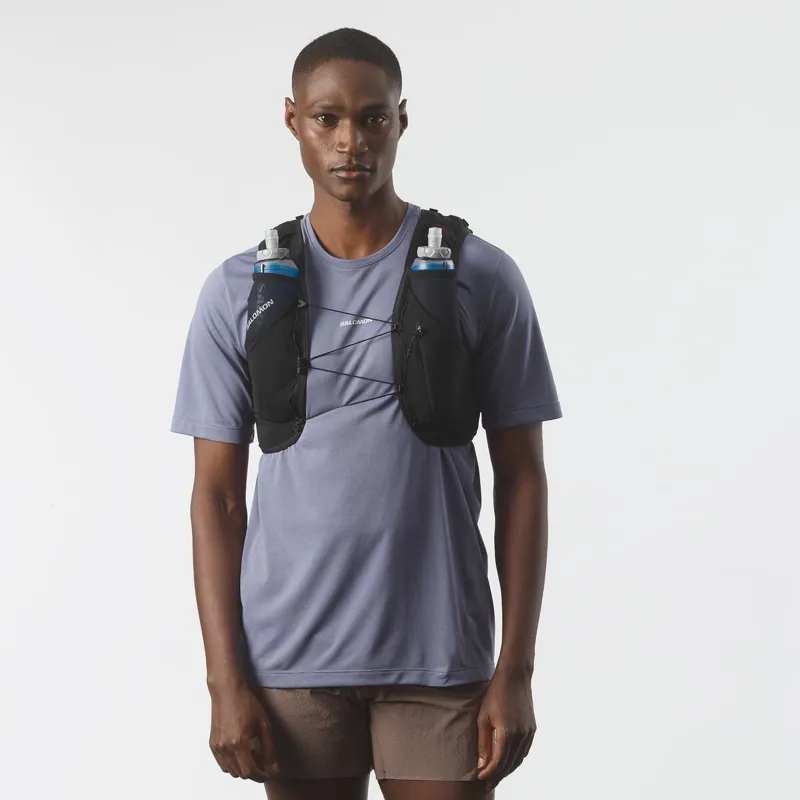 Salomon ADV Skin 5 Set Hydration Vest in Black-2