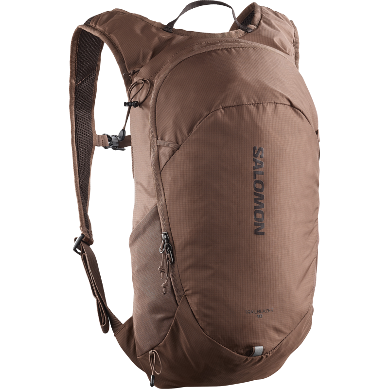 Salomon Trailblazer 10 Unisex Hiking Rucksack in Mustang/Black Coffee