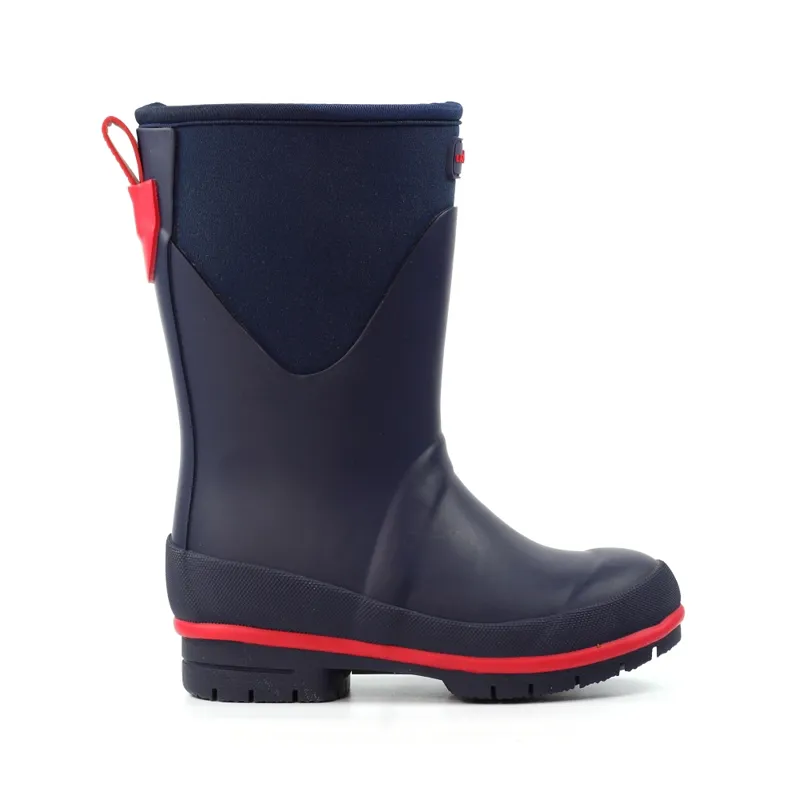 Lazy Dogz Splash Junior Wellington in Blue-4