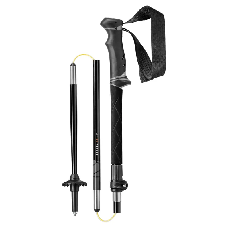 Leki Legacy FX TA Walking Poles in Black-4