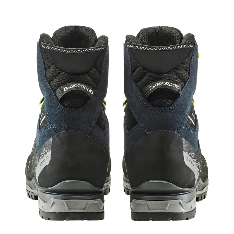 Lowa Cevedale Pro GTX Mid Mens in Navy/Lime-5