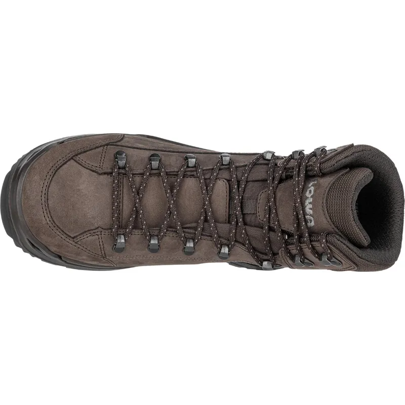 Lowa Renegade Evo Gore-Tex Mid Mens in Espresso/Seaweed-4