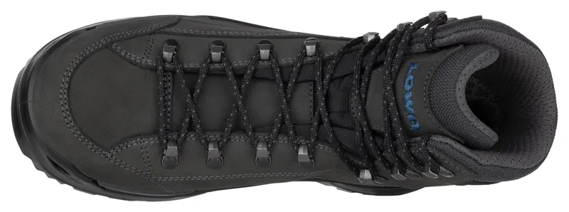 Lowa Renegade Evo GTX Mid Wide Mens in Anthracite/Steel Blue-9