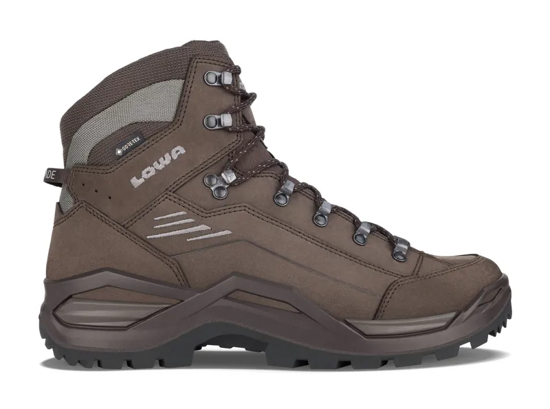 Lowa Renegade Evo GTX Mid Wide Mens in Espresso/Seaweed