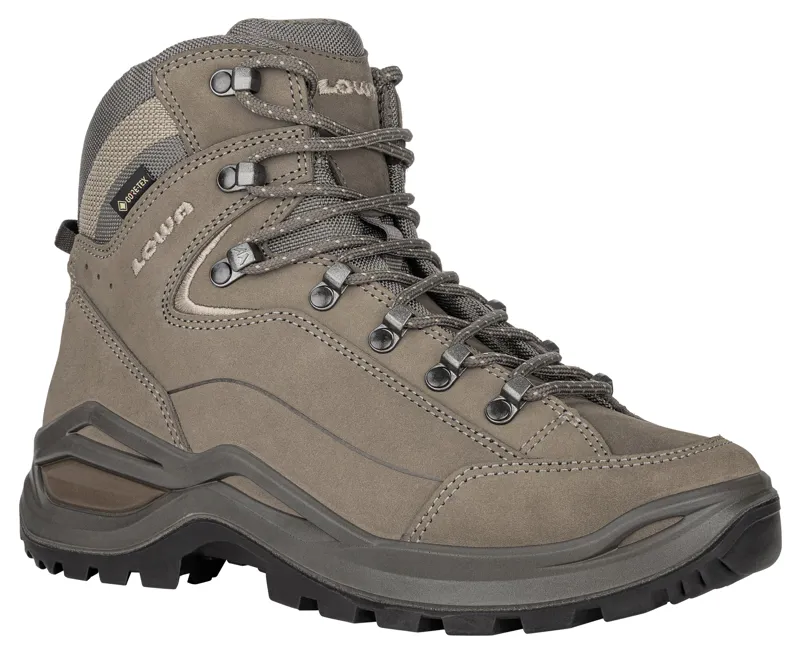 Lowa Renegade Evo Gore-Tex Mid Hiking Boot Womens in Stone-2