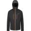 Paramo Bentu Windproof Jacket Men's in Dark Grey/Cumin Zips