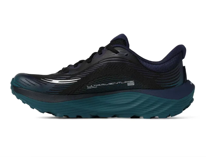 Topo Ultraventure 5 Mens in Black/Dark Teal-4