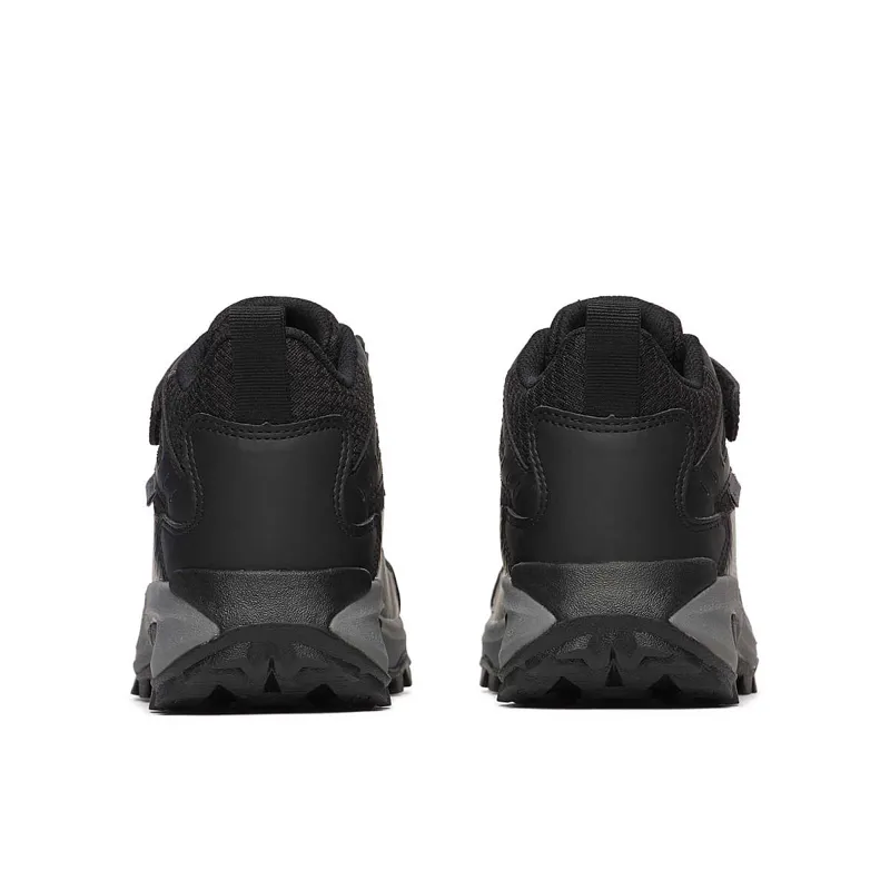 Merrell Big Kids Moab Speed 2 Mid AC Waterproof in Black/Orange-3