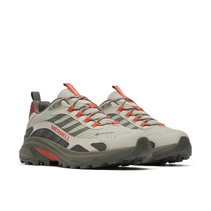 Merrell Moab Speed 2 GTX Hiking Shoe Mens in Talus/Ember-2