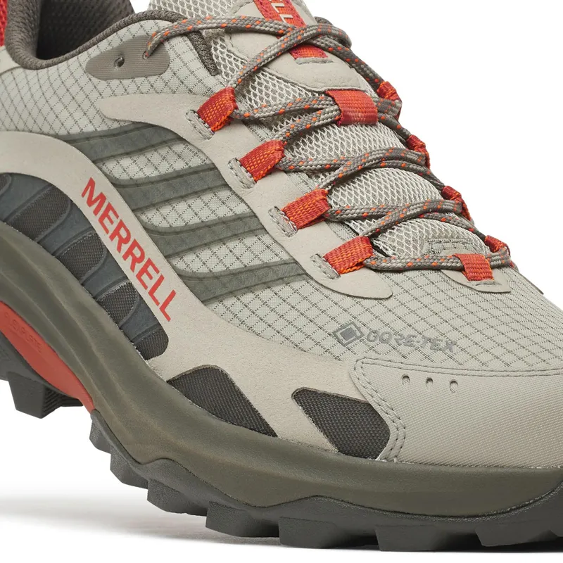Merrell Moab Speed 2 GTX Hiking Shoe Mens in Talus/Ember-6