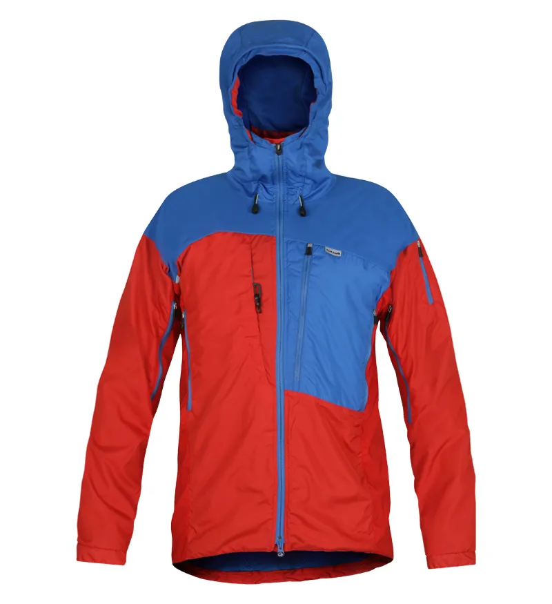 Paramo Enduro Waterproof Jacket Mens in Flame Reef Blue