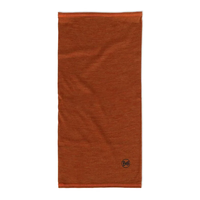 Buff Merino Lightweight Neckwear in Solid Cinnamon-1