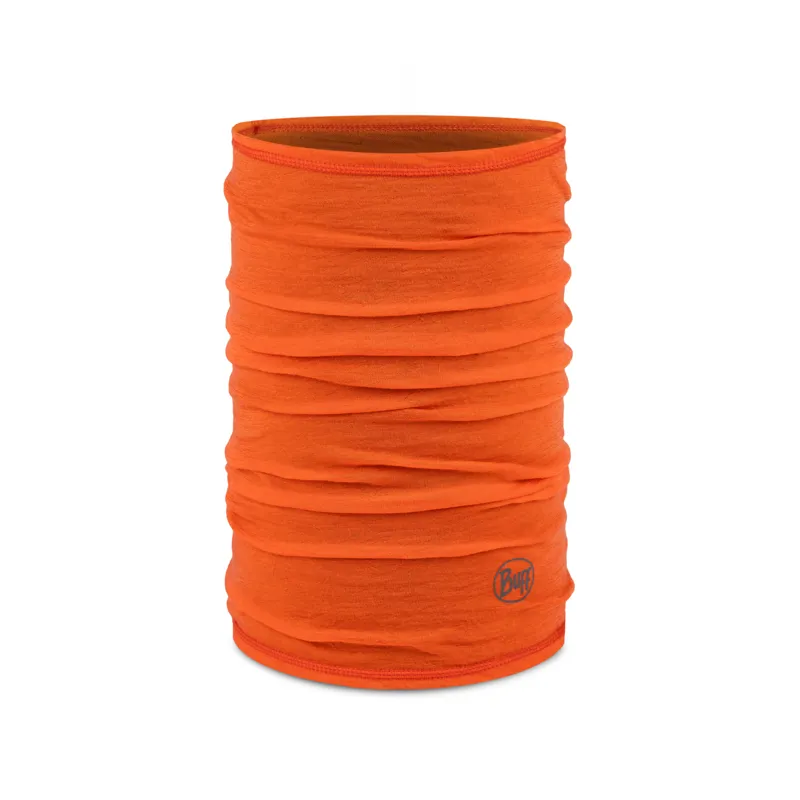 Buff Merino Lightweight Neckwear in Solid Poppy