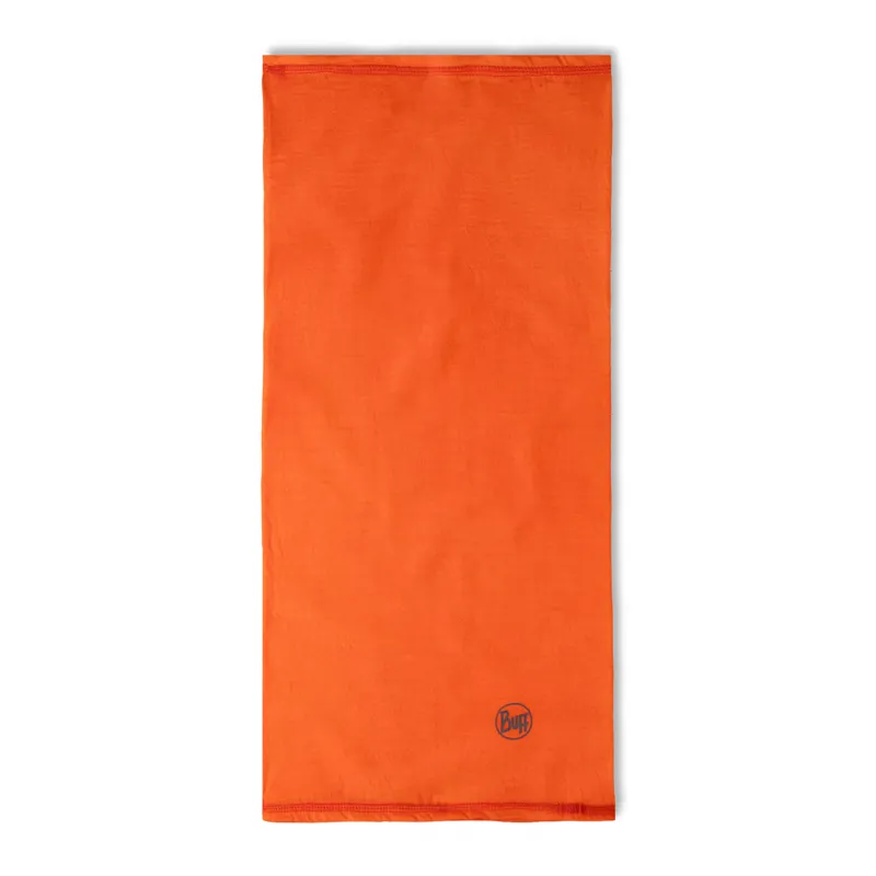 Buff Merino Lightweight Neckwear in Solid Poppy-1