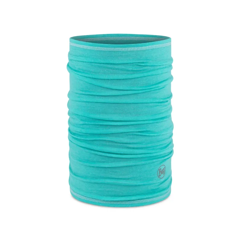 Buff Merino Lightweight Neckwear in Solid Sea Green