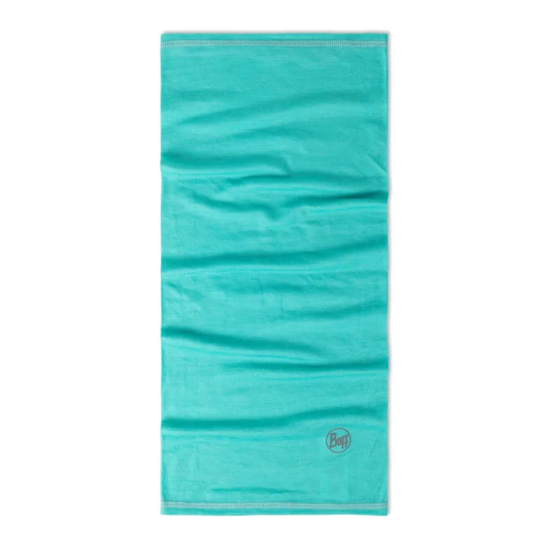 Buff Merino Lightweight Neckwear in Solid Sea Green-1