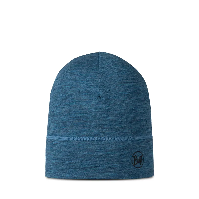 Buff Merino Lightweight Beanie in Multistripes Tempest