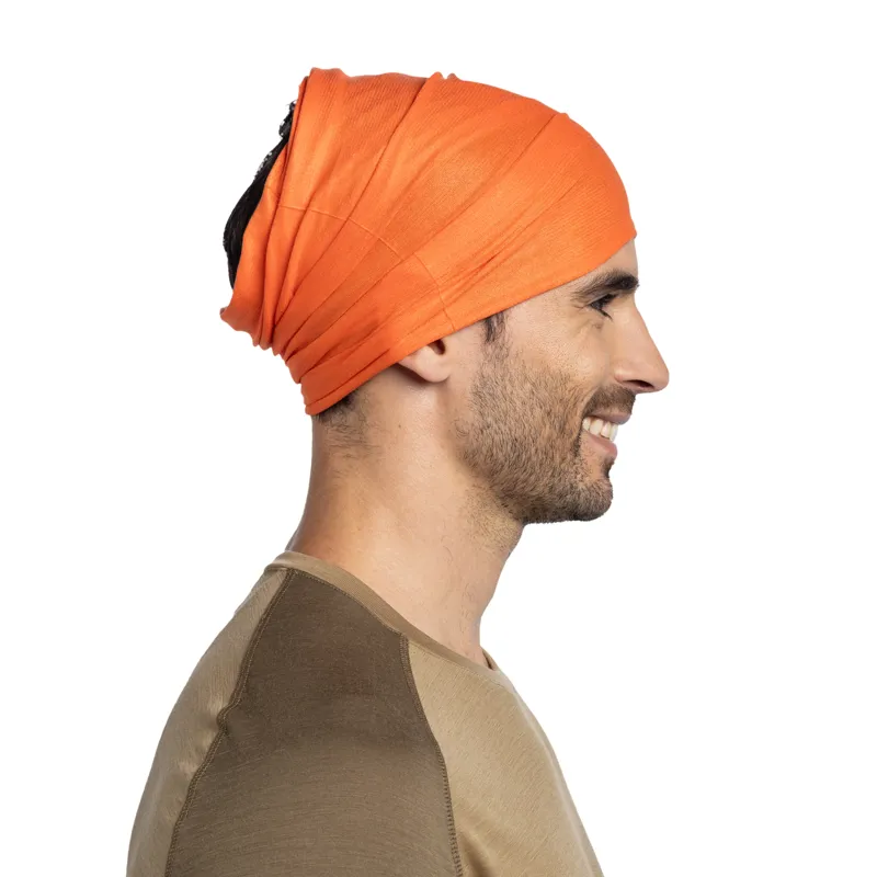Buff Coolnet UV Neckwear in Solid Poppy-3