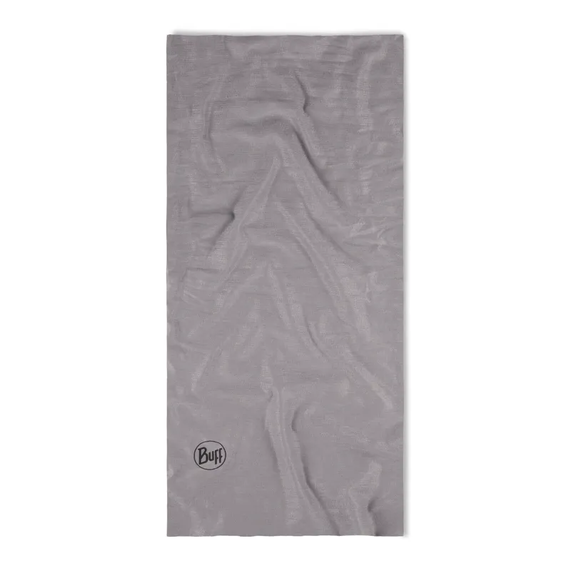 Buff Coolnet UV+ Neckwear in Solid Grey Sedona-1