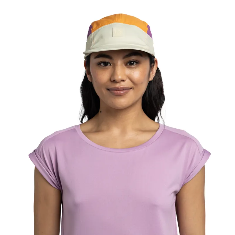 Buff 5 Panel Go Cap in Domus Pistachio-2
