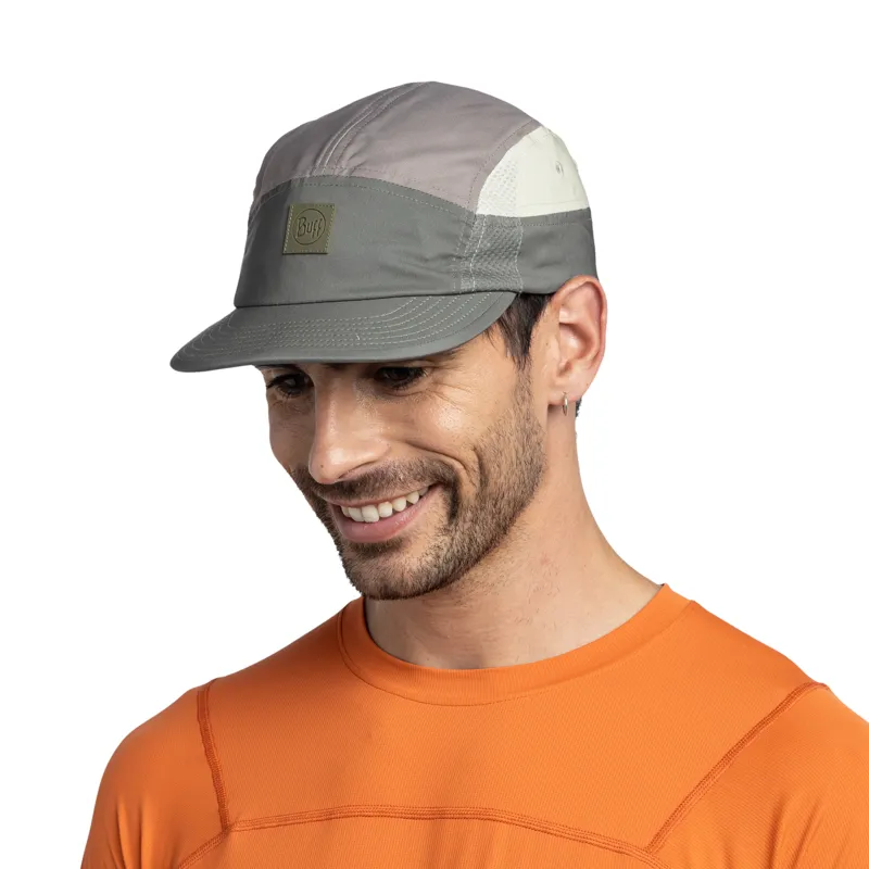 Buff 5 Panel Go Cap in Domus Khaki-3