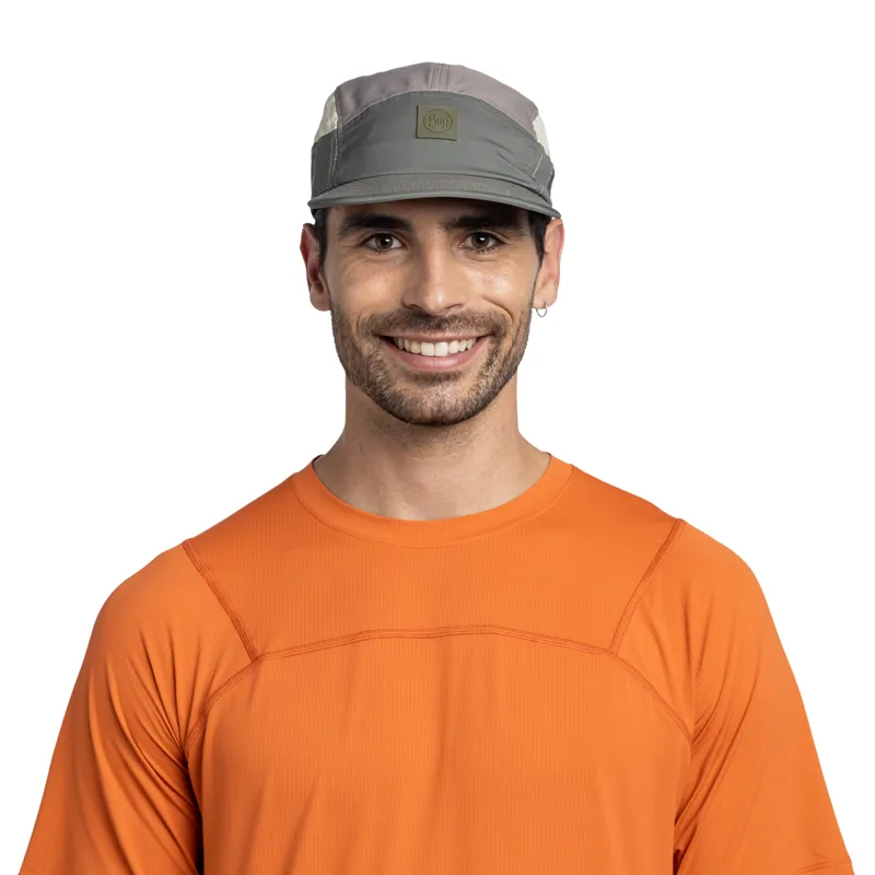Buff 5 Panel Go Cap in Domus Khaki-2