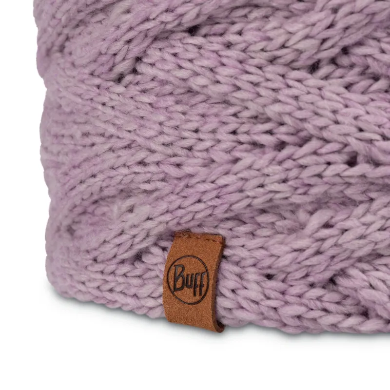 Buff Knitted Headband Caryn in Lilac Ice-1