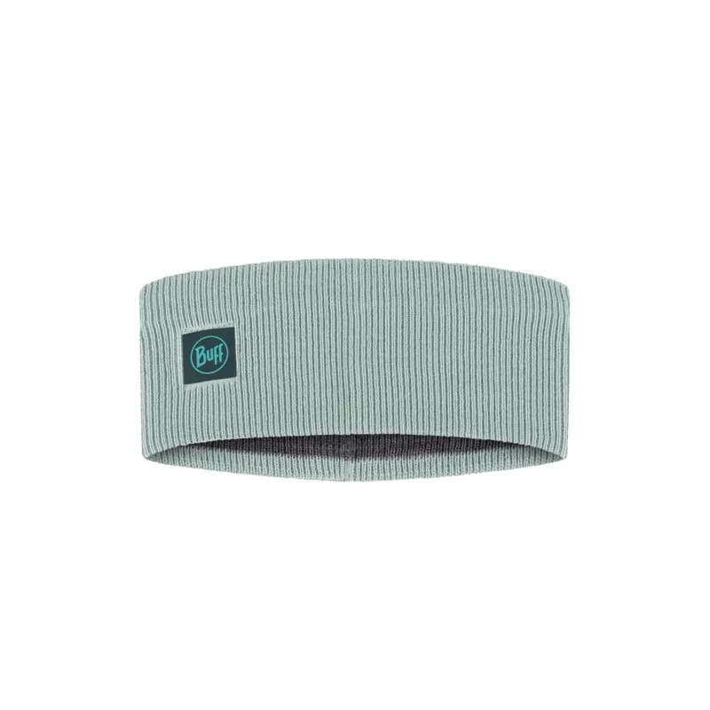 Buff CrossKnit Headband in Aqua Haze