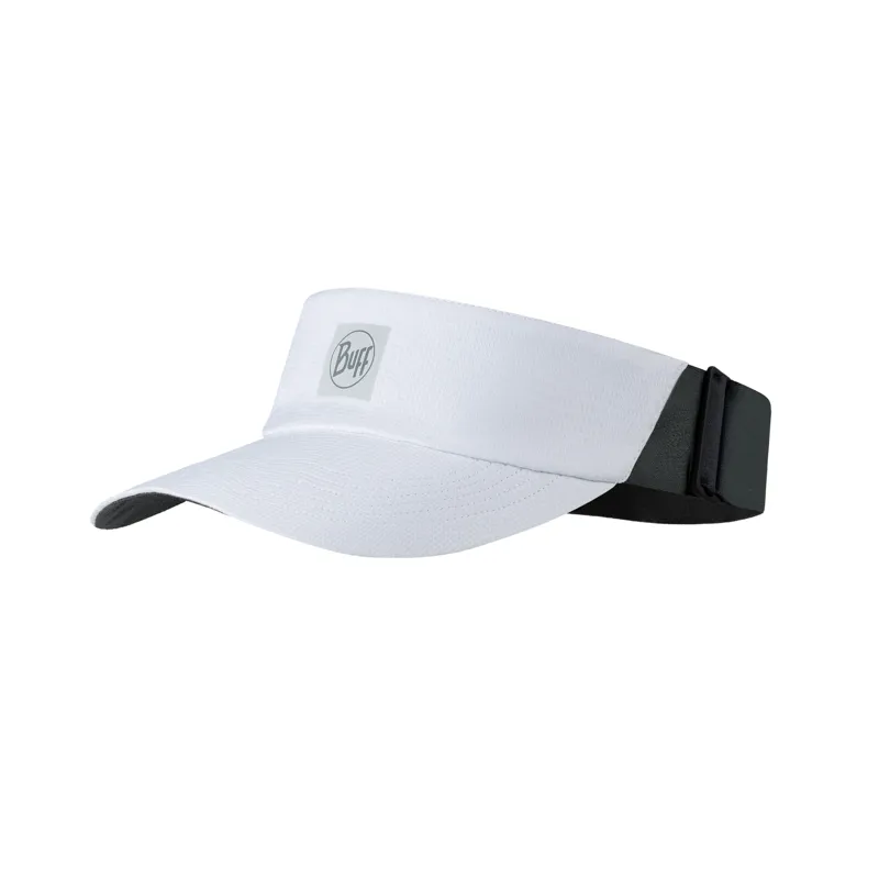 Buff Go Visor in Solid White