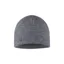 Buff Merino Fleece Beanie in Grey