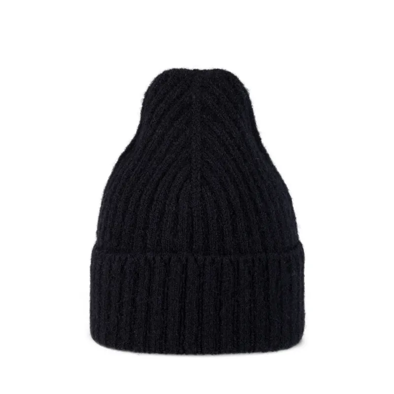 Buff Knitted Hat Nilah in Night Blue