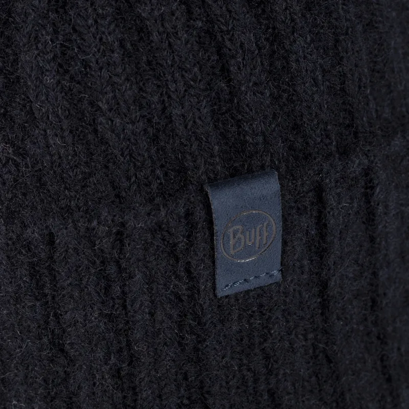 Buff Knitted Hat Nilah in Night Blue-1