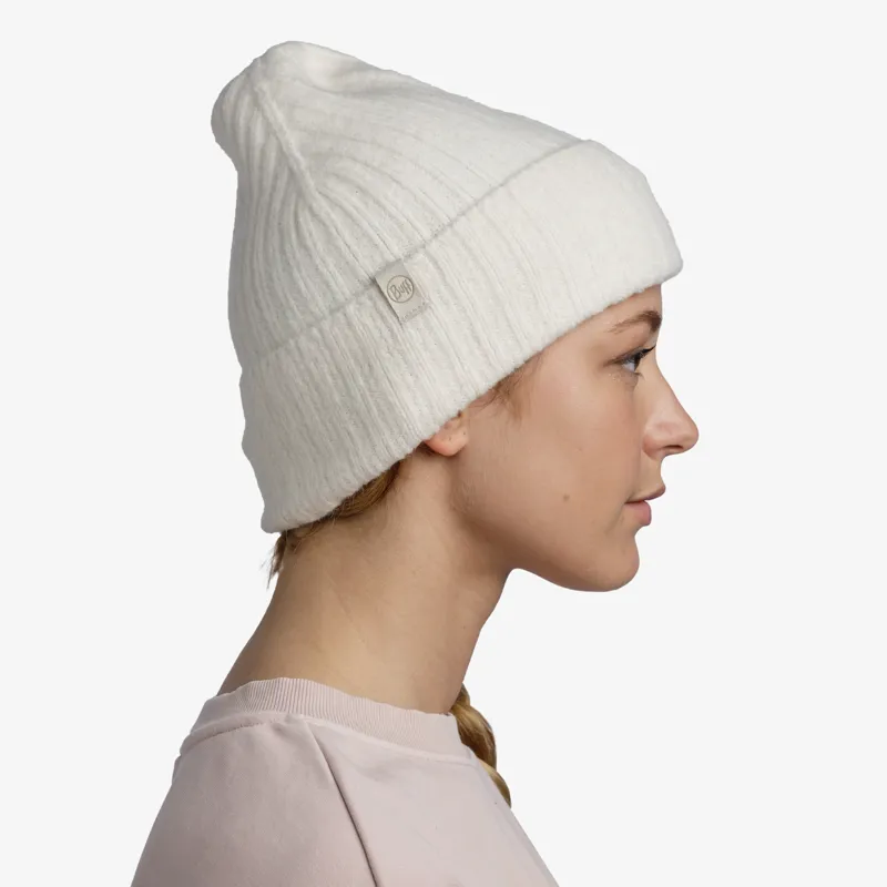 Buff Knitted Hat Nilah in Ice-3