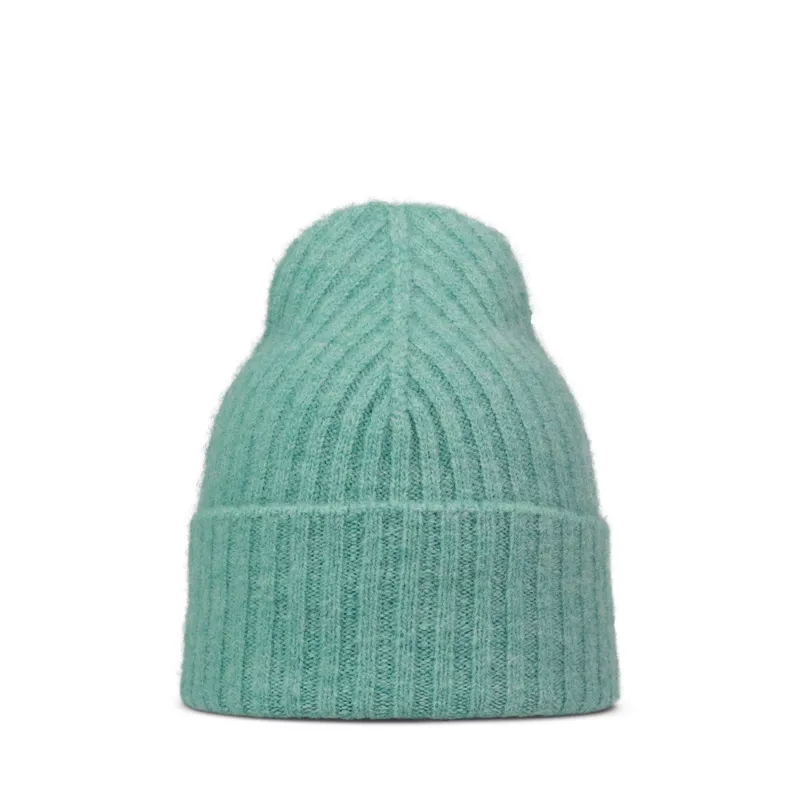 Buff Knitted Hat Nilah in Mint